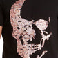 INC International Concepts Men's Renew Sequin Skull T-Shirt Black Size Medium