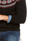 Charter Club Men's Fair-Isle Family Family Sweater Black Size X-Large