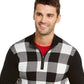 Charter Club Men's Buffalo Check Family Sweater  white Size 2 Extra Large