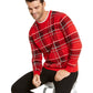 Charter Club Men's Plaid Family Family Sweater Red Size 2 Extra Large