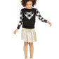 Charter Club Little Girls Buffalo Check Family Sweater  White Size 6X