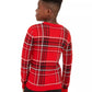 Charter Club Big Boy's Plaid Family Sweater Medium Red Size Small