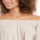 Style & Co Women's Off-The-Shoulder Bell-Sleeve Top Brown Size Small