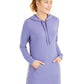 Ideology Women's Printed-Panel Long Hoodie Purple Size X-Large