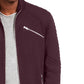 INC International Concepts Men's Ribbed Quilted-Sleeve Jacket Wine Size Extra Small