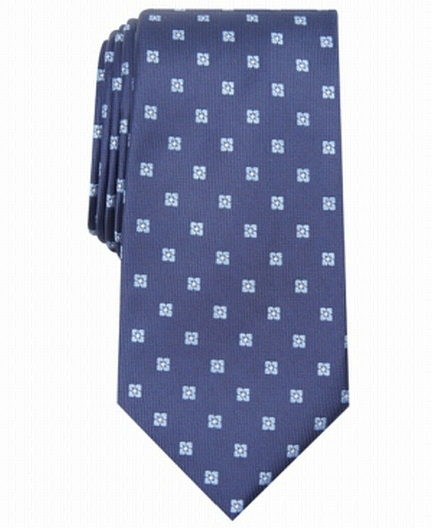 Club Room Men's Classic Neat Tie Navy Size Regular