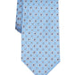 Club Room Men's Classic Neat Silk Tie Blue Size Regular