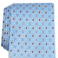 Club Room Men's Classic Neat Silk Tie Blue Size Regular