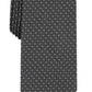 Alfani Men's Slim Geometric Tie Black