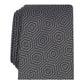 Alfani Men's Debin Abstract Plaid Tie Black Size Regular