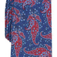 Bar III Men's Sorrento Skinny Paisley Tie Navy Size Regular