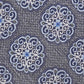 Tasso Elba Men's Classic Medallion Tie Gray Size Regular