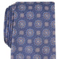 Tasso Elba Men's Classic Medallion Tie Dark Blue Size Regular