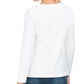 Karen Scott Women's Lace-Up French Terry Sweatshirt Black Size Large
