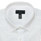 Alfani Men's Dress Shirt Slim Fit Triangle-Print White Size 14-32-33