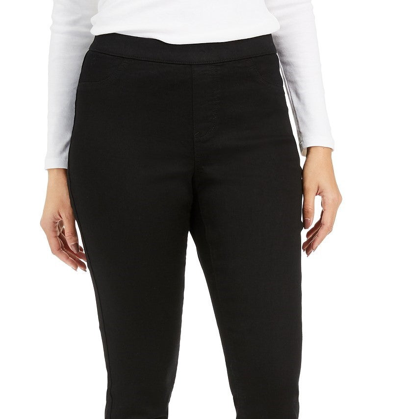 Style & Co Women's Fleece-Lined Jeggings Black Size Medium