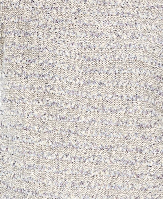 Style & Co Women's Striped Sweater Gray Size Large