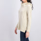 Style & Co Women's Lurex Cowl-Neck Sweater Gray Size Extra Small