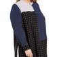Alfani Women's Plus Size Mixed-Print Tunic Top Black Size 3 Extra Large