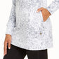 Ideology Women's Snake Print Tunic White Size Small