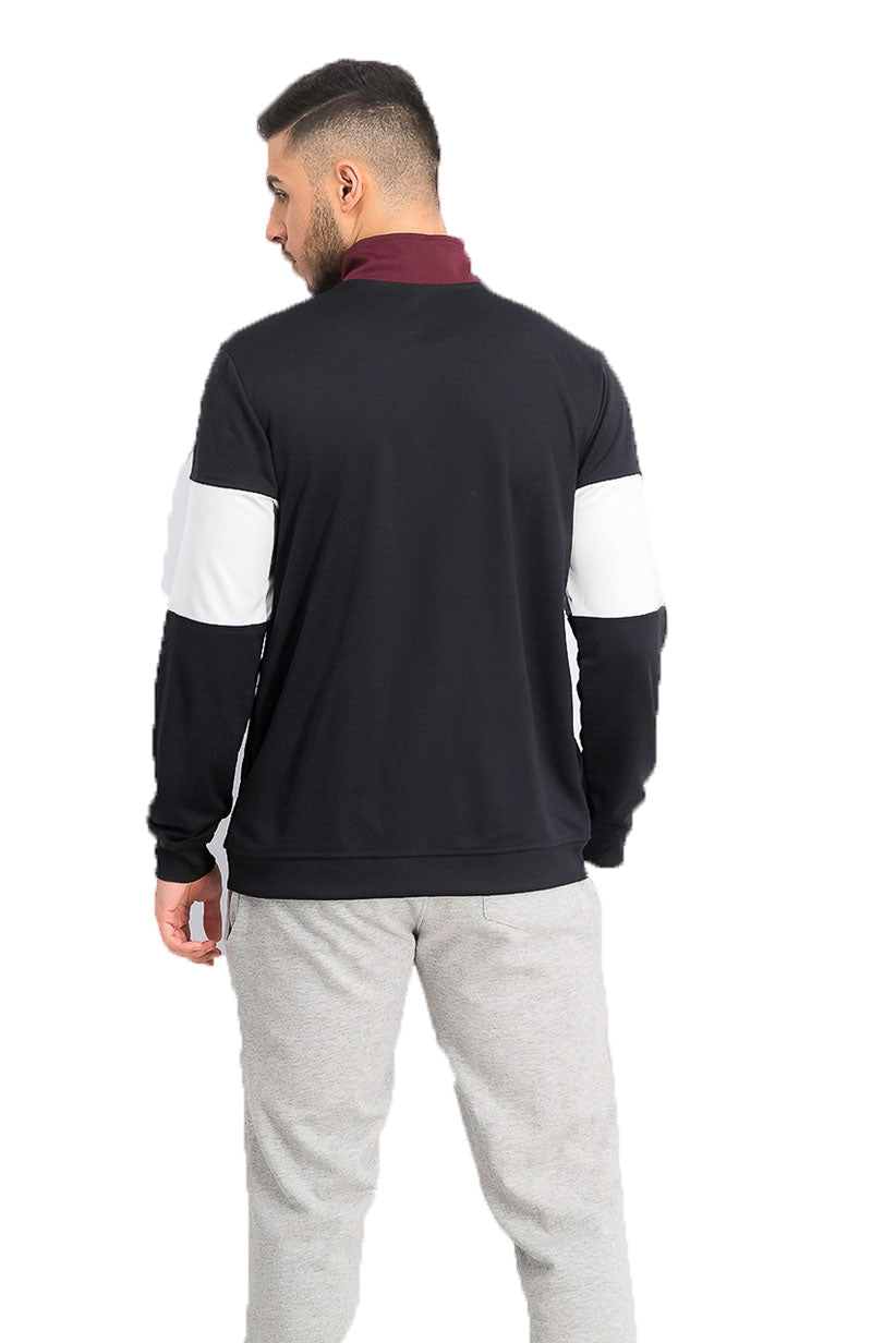 Ideology Men's Colorblocked Track Jacket Port Size XXX -Large