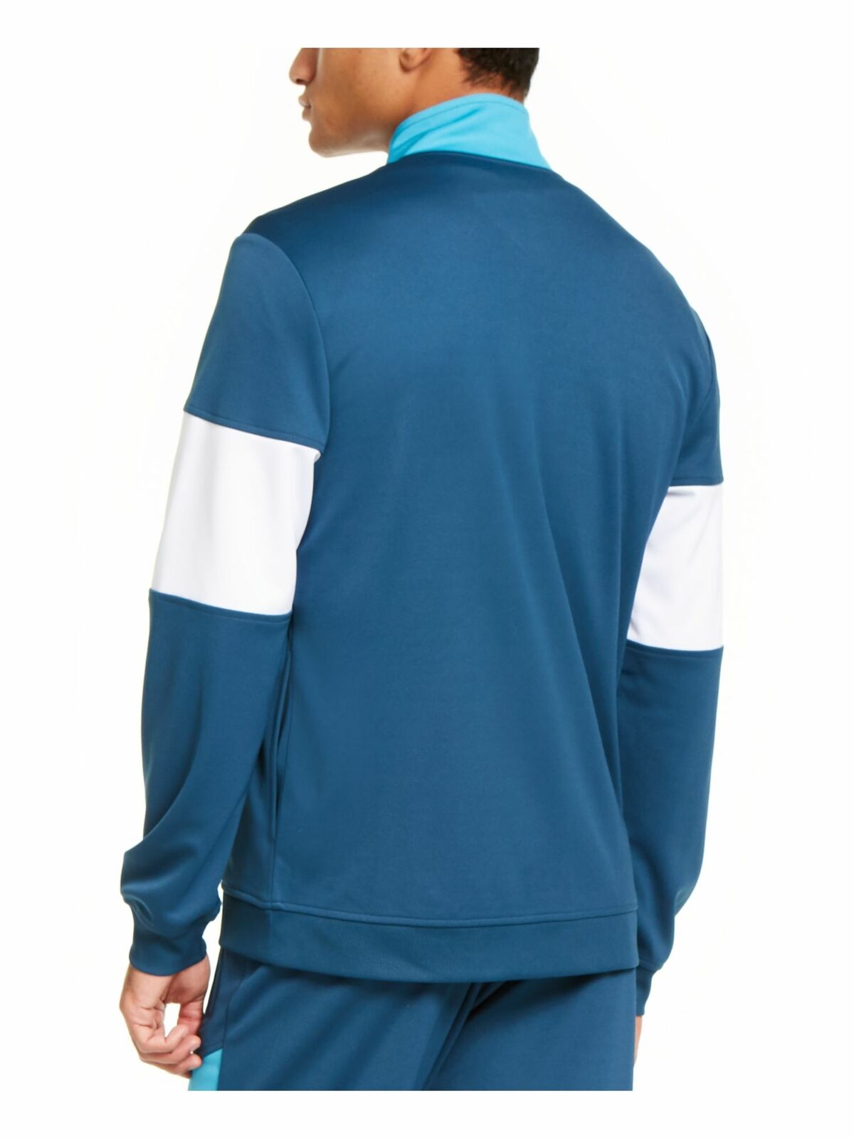 Ideology Men's Colorblocked Track Jacket Blue Size Extra Large