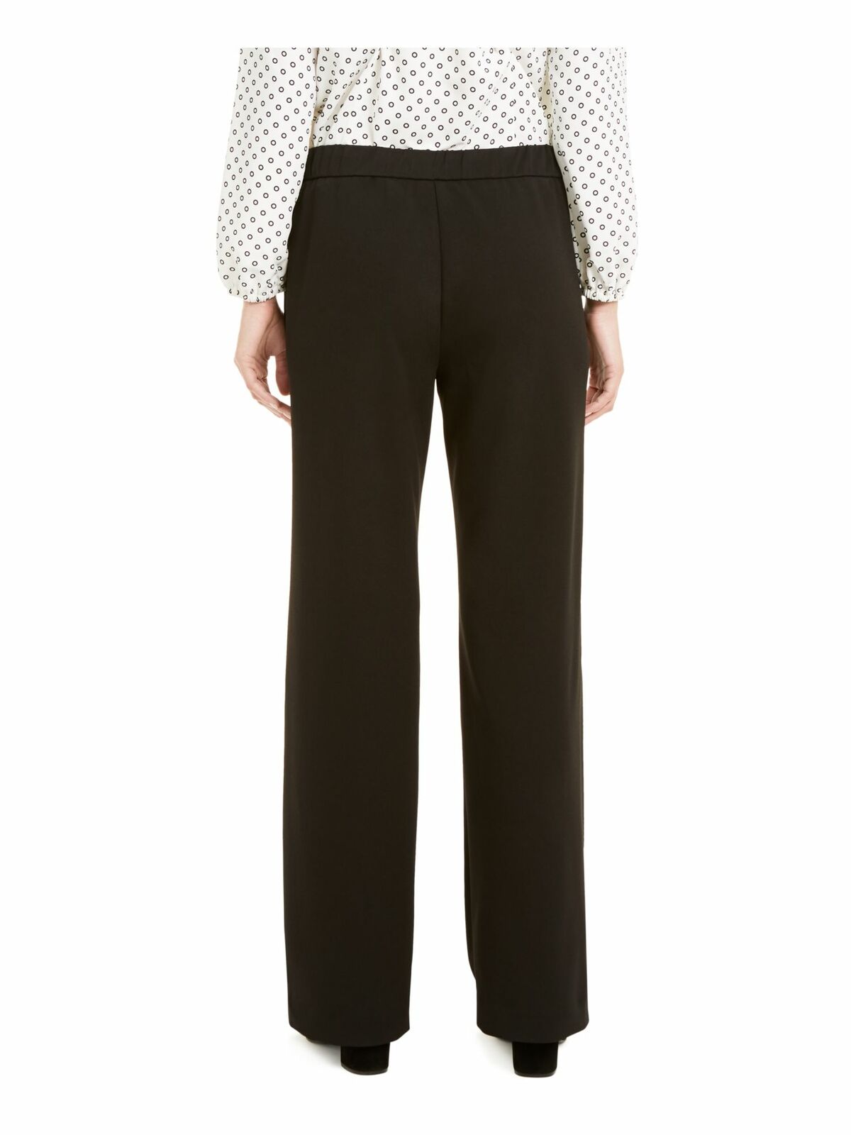 Alfani Women's Riveted Wide-Leg Pants Black Size Small