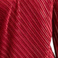 Alfani Women'sV-Neck Ribbed Velvet Top Wine Size Medium