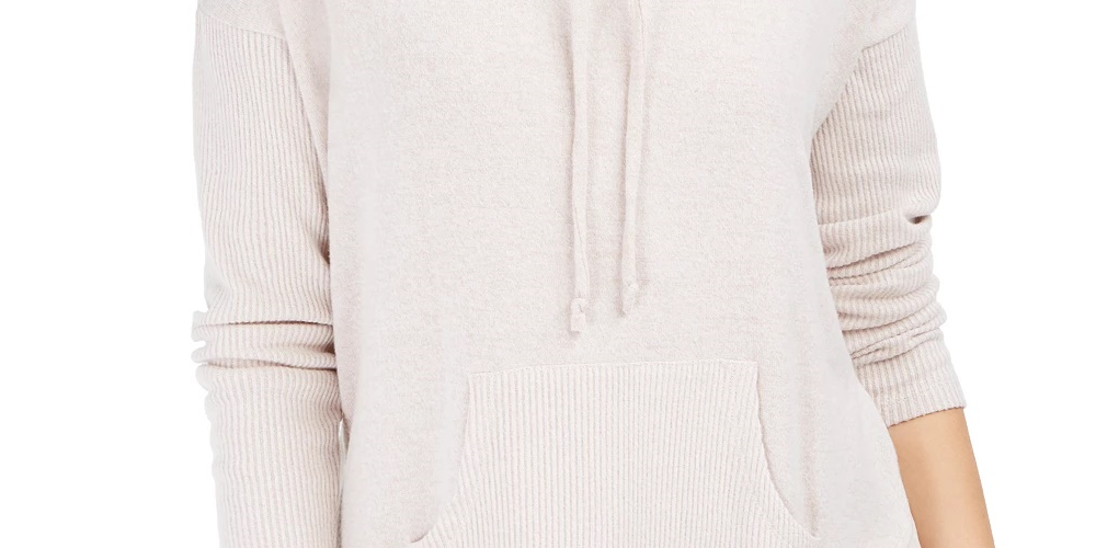 Style & Co Women's Drawstring Cowl-Neck Sweater  Size Extra Large