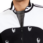 INC International Concepts Men's Skull Track Jacket Black Size Large