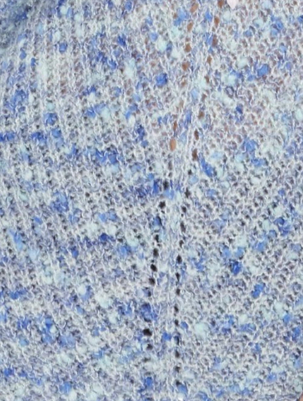 Style & Co Women's V-Neck Dolman-Sleeve Sweater Blue Extra Large