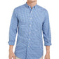 Club Room Men's Micro Check Shirt Navy Size Medium
