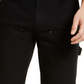 Sun + Stone Men's Rowland Relaxed Fit Carpenter Pants Black Size 29x30