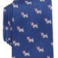 Club Room Men's Santa Scotty Tie Navy Size Regular