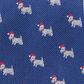 Club Room Men's Santa Scotty Tie Navy Size Regular