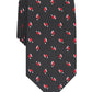 Club Room Men's Classic Santa Hat Neat Tie Black Size Regular