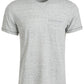 Sun + Stone Men's Blair Contrast Neck Stitch T-Shirt  White Size Large