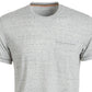 Sun + Stone Men's Blair Contrast Neck Stitch T-Shirt White Size Medium
