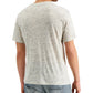 Sun + Stone Men's Dylan Contrast Chain Stitch T-Shirt White Size Small