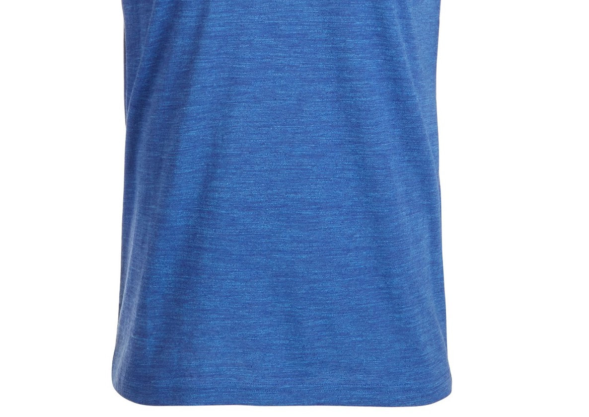 Sun + Stone Men's Eden Split Neck T-Shirt  Navy Size Small