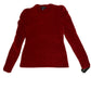 INC International Conceps Women's Puff-Sleeve Sweater Red Size Large