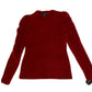 INC International Conceps Women's Puff-Sleeve Sweater Red Size Large