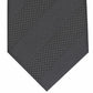 Alfani Men's Slim Stripe Tie Black Size Regular