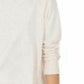 Style & Co Women's Speckled Sweatshirt White Size Extra Large