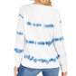 Style & Co Women's Tie-Dyed Sweatshirt Blue Size Small