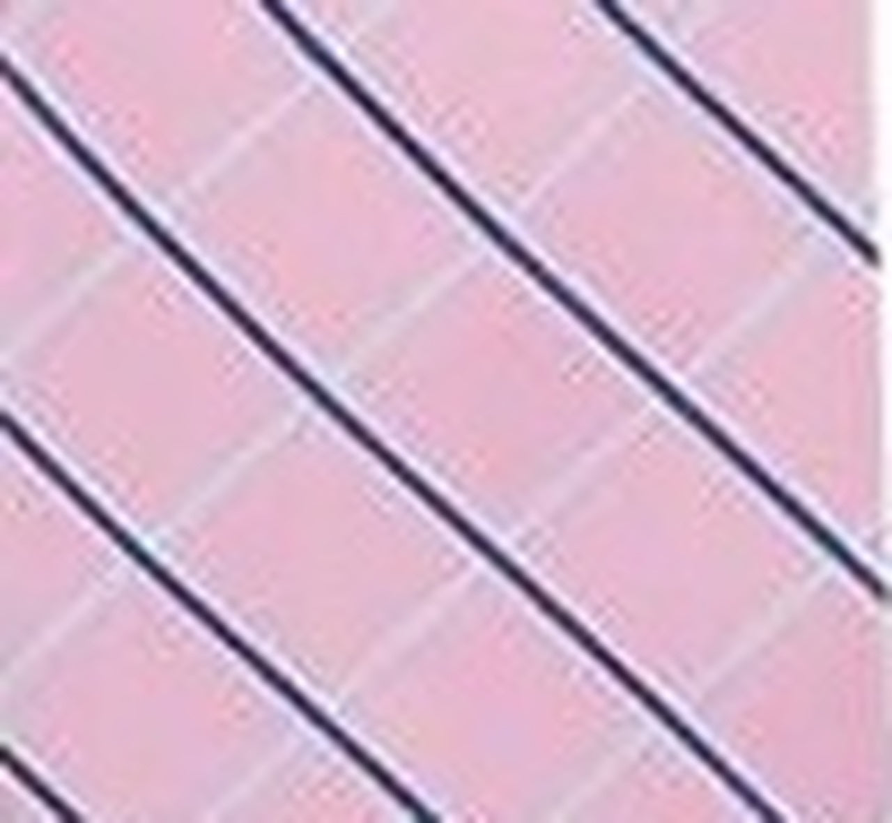 Club Room Men's Classic Grid Tie Pink Size Regular