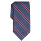 Club Room Men's Classic Stripe Tie  Red Size Regular