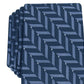 Alfani Men's Slim Geometric Tie Blue Size Regular