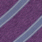 Tasso Elba Men's  Stripe Silk Tie Purple One Size