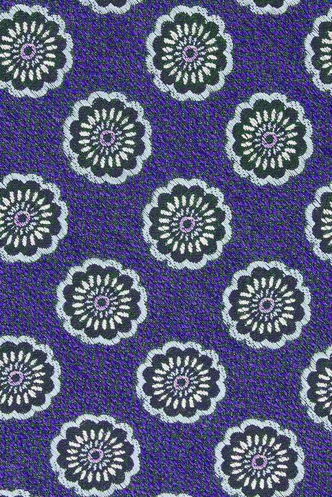 Tasso Elba Men's Classic Medallion Silk Tie Purple Size Regular